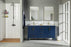 Ashley Wood Navy Blue Bathroom Vanity Navy Blue 2