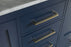 Ashley Wood Navy Blue Bathroom Vanity Navy Blue 3
