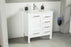 Ashley Wood White Bathroom Vanity White 3