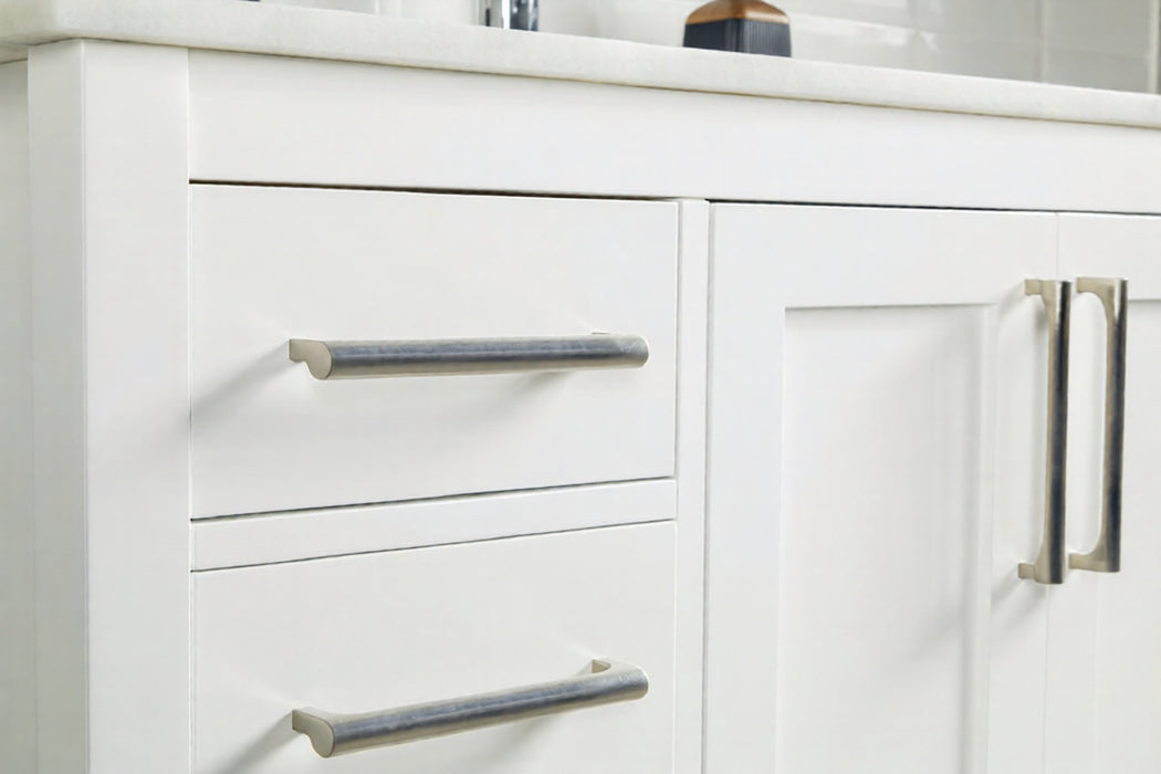 Ashley Wood White Bathroom Vanity White 4