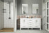 Ashley Wood White Bathroom Vanity White 2
