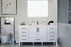 Ashley Wood White Bathroom Vanity White 2