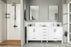 Ashley Wood White Bathroom Vanity White 2