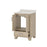 Ashlow Wood Natural Oak Bathroom Vanity Natural Oak 3