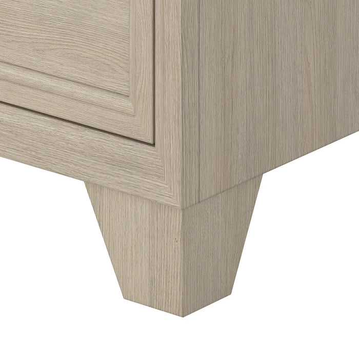 Ashlow Wood Natural Oak Bathroom Vanity Natural Oak 4