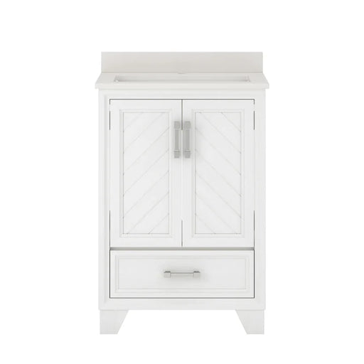 Ashlow Wood White Oak Bathroom Vanity White Oak 6