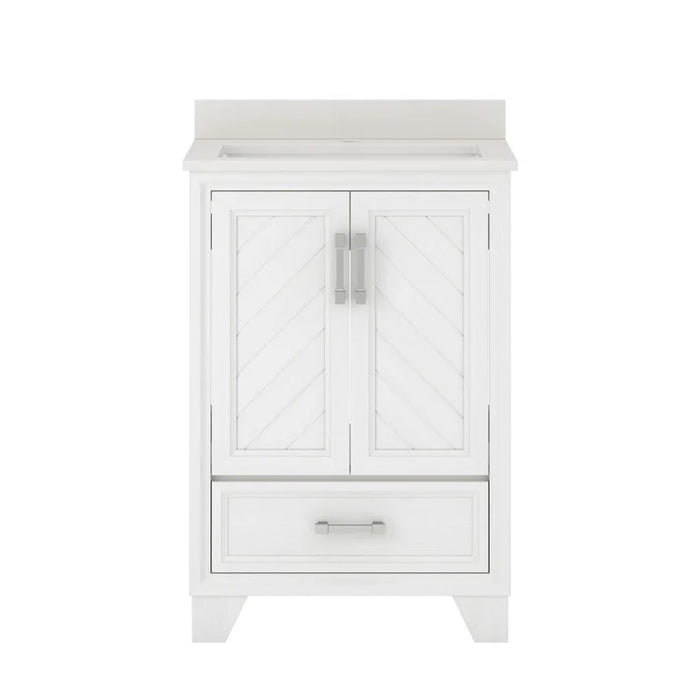 Ashlow Wood White Oak Bathroom Vanity White Oak 6