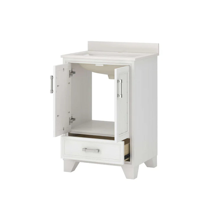Ashlow Wood White Oak Bathroom Vanity White Oak 8