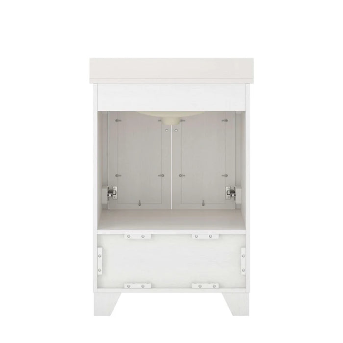 Ashlow Wood White Oak Bathroom Vanity White Oak 11