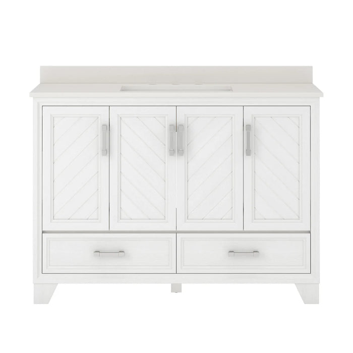 Ashlow Wood White Oak Bathroom Vanity White Oak 6