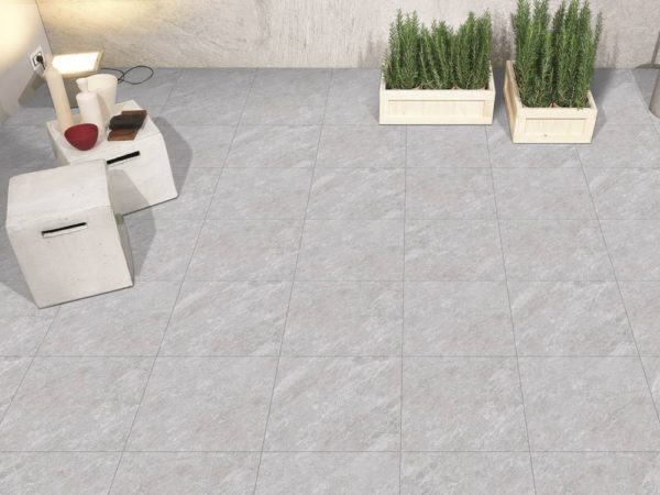 Astro Grey Porcelain Paver Rough 3