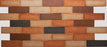 Full Veneer Sample - Atacama Clay Veneer - 2.75" x 10" x 0.31" Textured