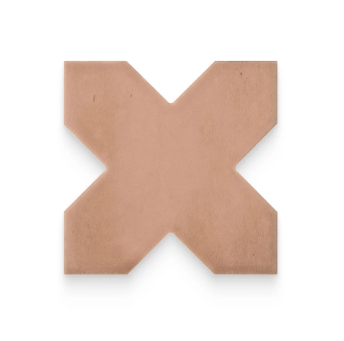 Atelier Terracotta Cross Porcelain Tile - Matte