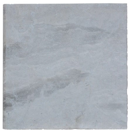 Atlantic Gray Fine Picked Satin Marble Coping - 12" x 12" x 1 1/4"