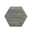 Full Tile Sample - Atlas Gris Hexagon Porcelain Tile - 10" x 10" x 3/8" Matte