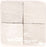 Zellige Classique Atlas White Terracotta Tile - Glossy