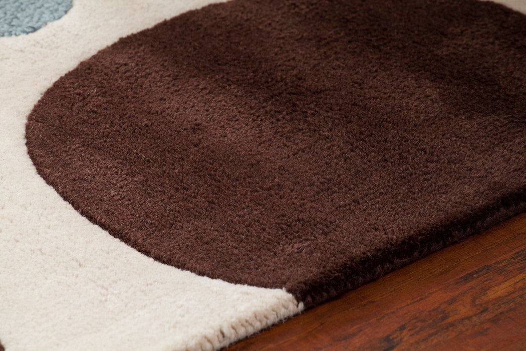Wool 6111 Area Rug Textured 3
