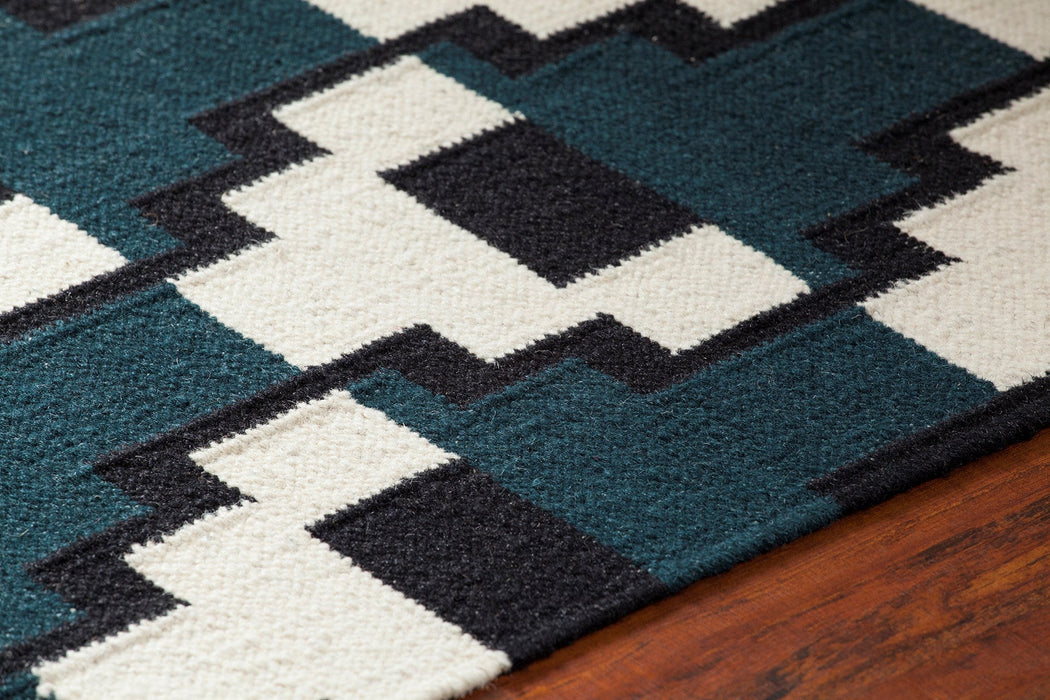 Wool 34400 Area Rug Textured 3
