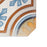 Vaudeville Porcelain Octagon Deco Diglas with Taco Azzuro Tile Matte 12