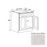 Double Shaker Style Wood Dove White Base Cabinet Dove White 1