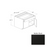 Frameless European Style Wood Matte Black Base Cabinet Matte Black 1