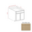 Slim Shaker Style Wood White Oak Base Cabinet White Oak 1