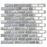 Hudson Porcelain Subway Grey Eye Mosaic Glossy 6