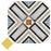 Vaudeville Porcelain Octagon Deco Ritter with Taco Lima Tile Matte 3