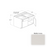 Frameless European Style Wood Matte Ivory Base Cabinet Matte Ivory 1