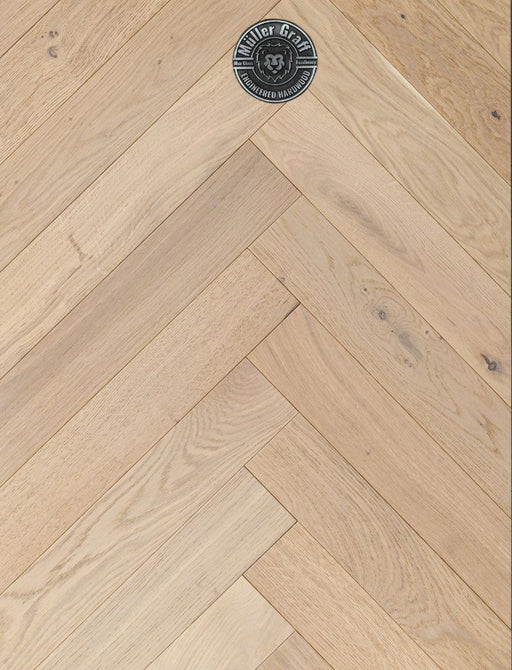 Trieste Wood Pale Natural Engineered Hardwood Wire Brushed 1