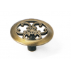 Classic Traditions Filigree Zinc Alloy Cabinet Knob Antique Brass 1