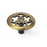 Classic Traditions Filigree Zinc Alloy Cabinet Knob Antique Brass 1