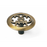 Classic Traditions Filigree Zinc Alloy Cabinet Knob Antique Brass 2