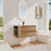 Plywood Imitative Oak Bathroom Vanity Imitative Oak 2
