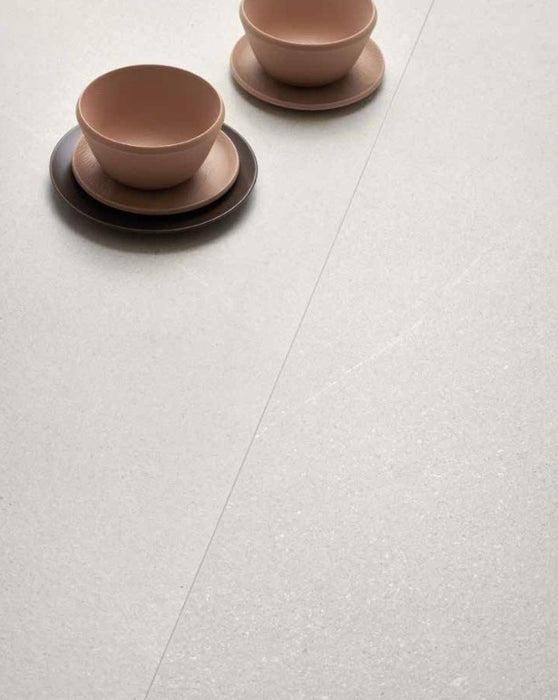 Rondine Baltic White Porcelain Tile Honed 3