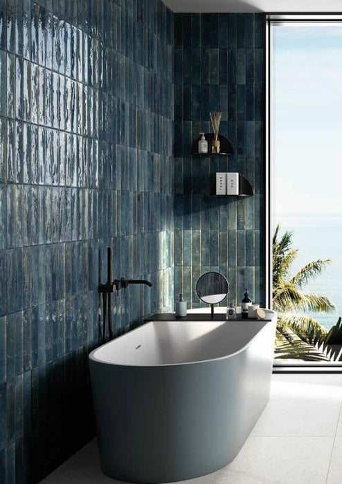 Rondine Baltic White Porcelain Tile Honed 5