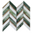 Bardiglio, Calacatta & Gold Metal Marble Mosaic Polished 1