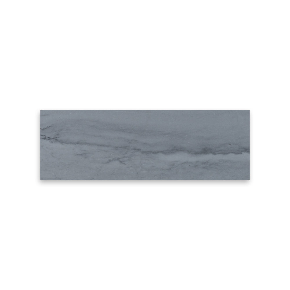 Bardiglio Imperiale Honed Marble Tile - 4" x 12"