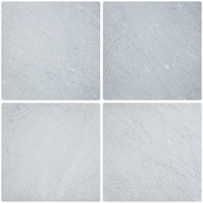 Full Tile Sample - Bardiglio Imperiale Marble Tile - 12" x 12" x 3/8" Tumbled