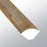 Cyrus Barnstorm Luxury Vinyl Moulding / Trim - 0.64" x 94" Quarter Round