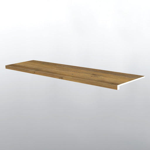 Cyrus Barnstorm Luxury Vinyl Moulding / Trim - 12" x 47.25" Stair Tread Eased Edge
