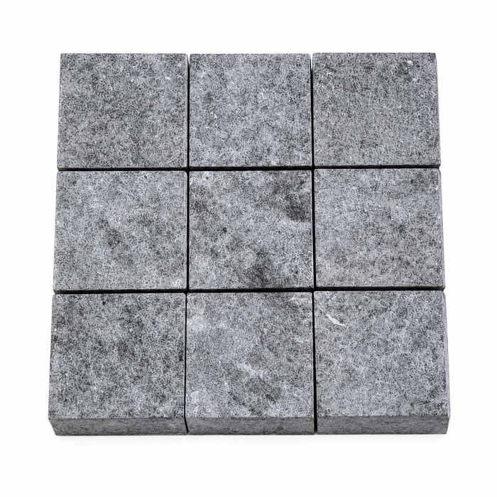 Basalt Dark Flamed Basalt Cobble - 4" x 4" x 2" x 2"