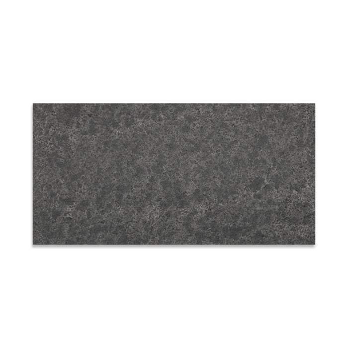 Basalt Dark Flamed & Brushed Basalt Tile - 12" x 24" x 3/8"