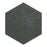 Basalt Gray Hexagon Basalt Tile - Honed 1