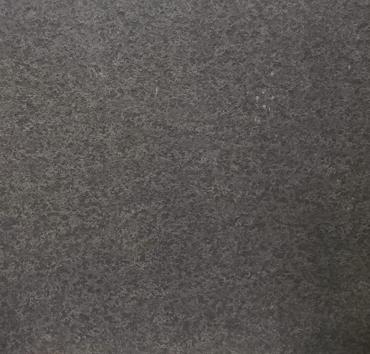 Full Tile Sample - Black Basalt Basalt Tile - 12" x 24" x 3/8" Flamed & Brushed