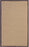 Sisal Brown Area Rug Textured 1