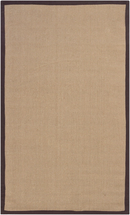 Sisal Brown Area Rug Textured 1
