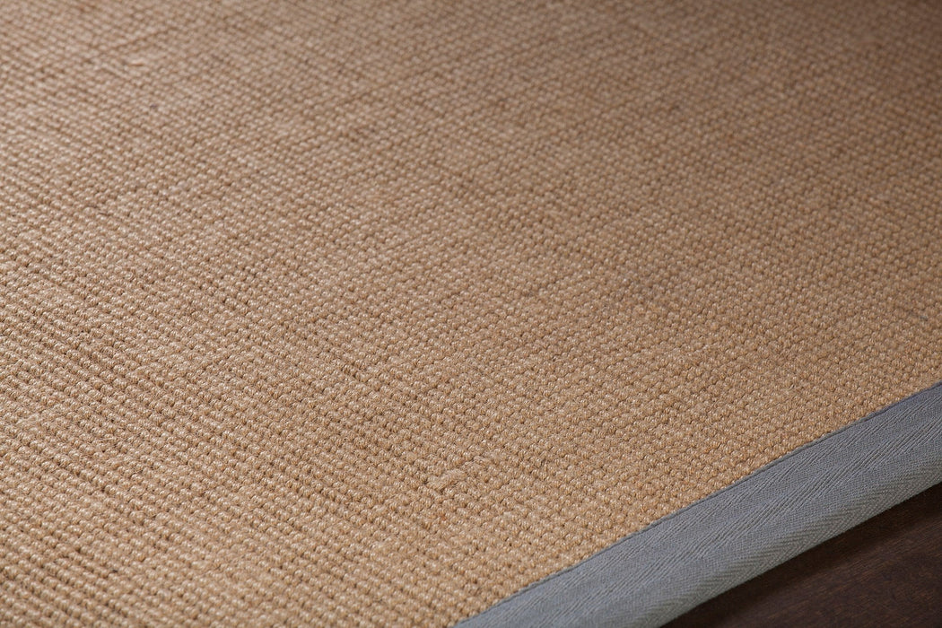 Sisal Grey Area Rug Textured 5