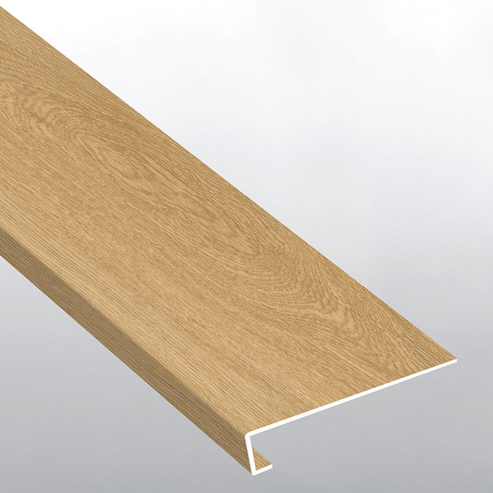 Laurel Bayside Buff Luxury Vinyl Moulding / Trim - 12" x 47.25" Stair Tread Eased Edge