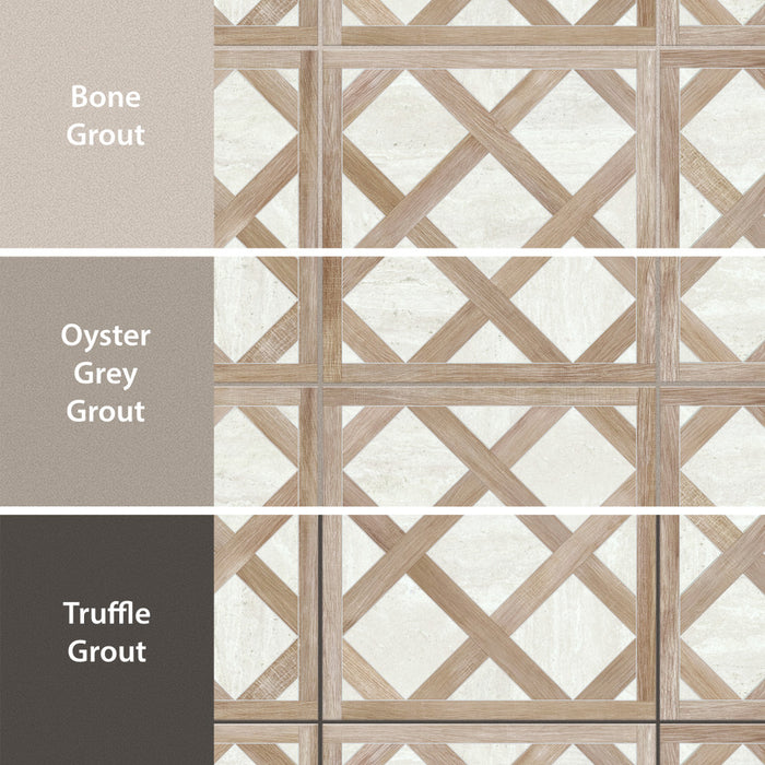 Fusione Porcelain Intarsio Navona Tile Matte 4